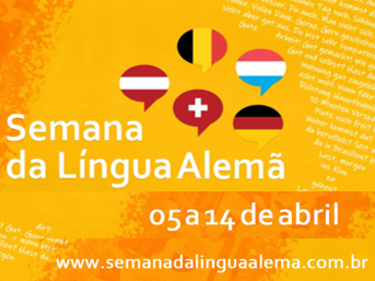  Semana da Língua Alemã – de 5 a 14 de Abril